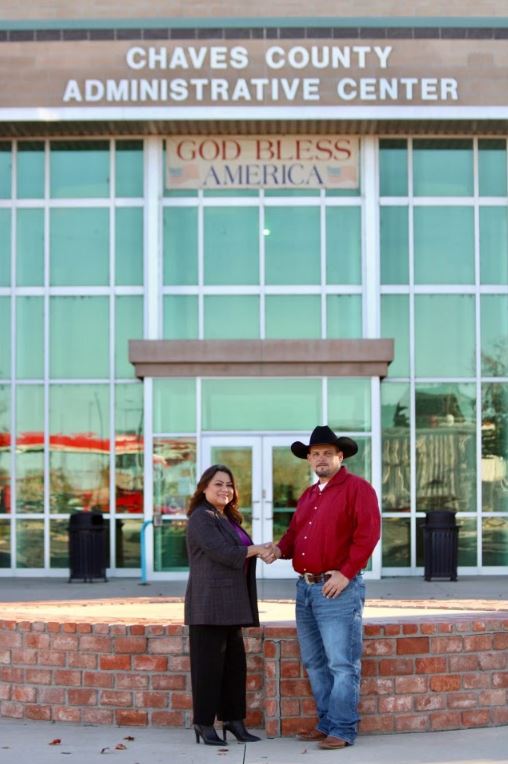 State Rep Mejia and Michael Brisco